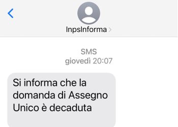 domanda assegno unico decaduta