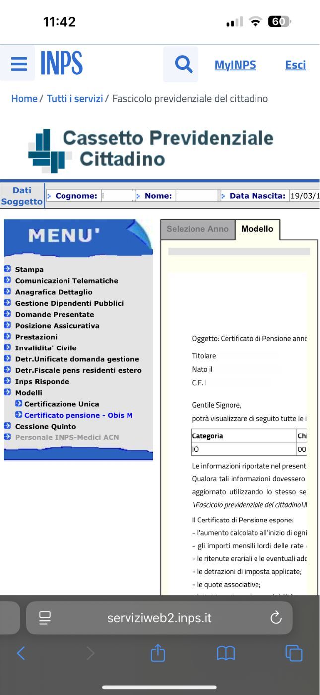 passaggi per scaricare modello obis m - 2