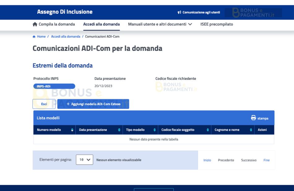 ADI-com esteso guida completa: come caricarlo nei sistemi INPS ...