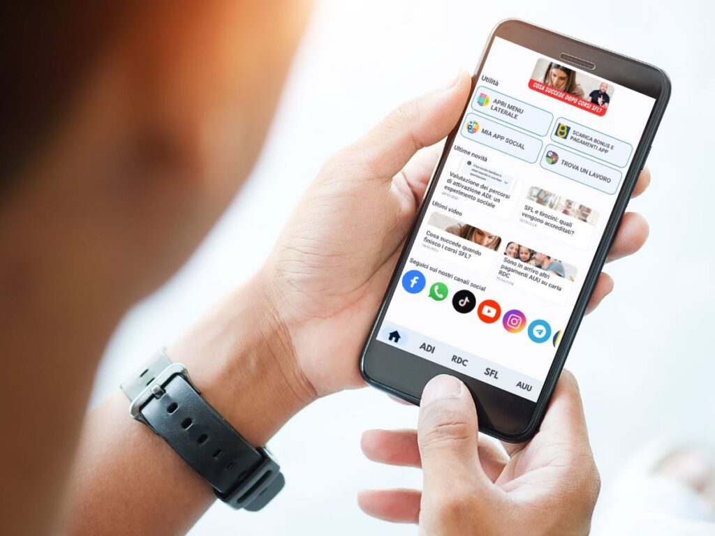 app per supporto per la formazione e il lavoro