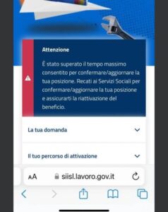 ADI e mancata chiamata dai servizi sociali: arrivano le sospensioni