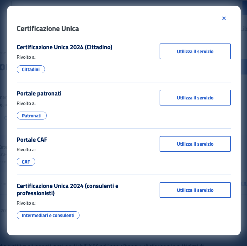 Come scaricare la Certificazione Unica per ISEE dal sito INPS