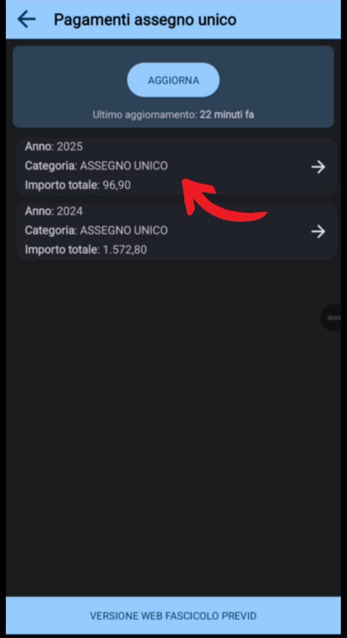 Come verificare data di pagamento dell’Assegno Unico con MIA App