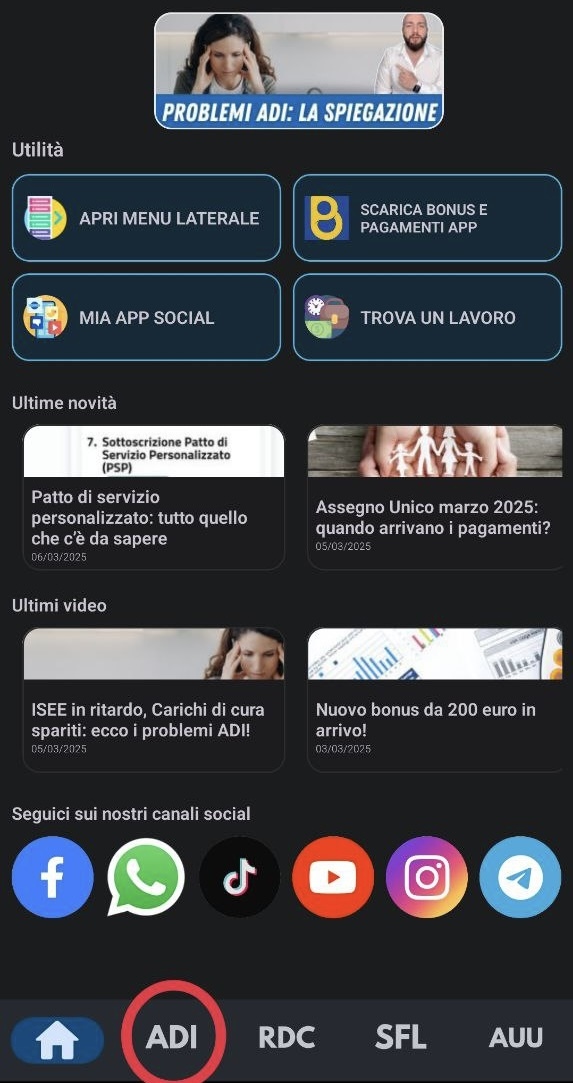 Carichi di cura: come visualizzarli su MIA app?