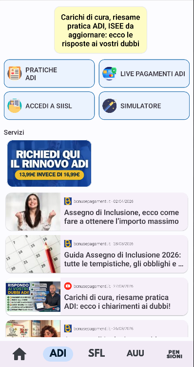 Carichi di cura: come visualizzarli su MIA app?