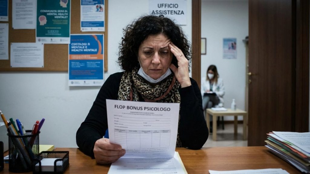 Bonus psicologo flop