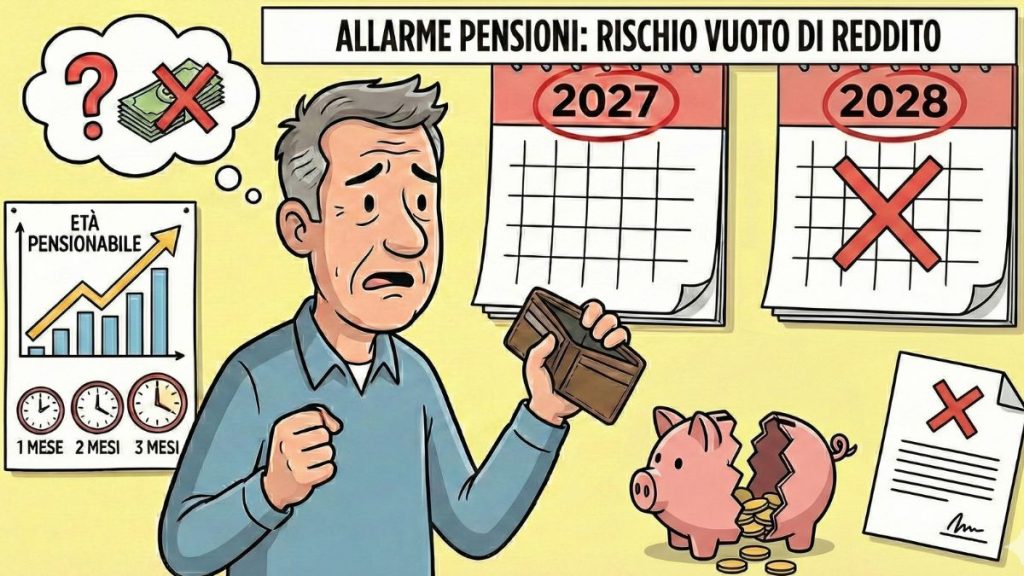 Allarme pensioni 2027