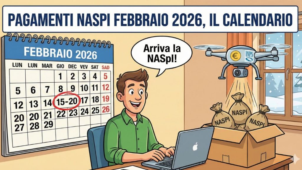 Pagamenti NASpI febbraio 2026