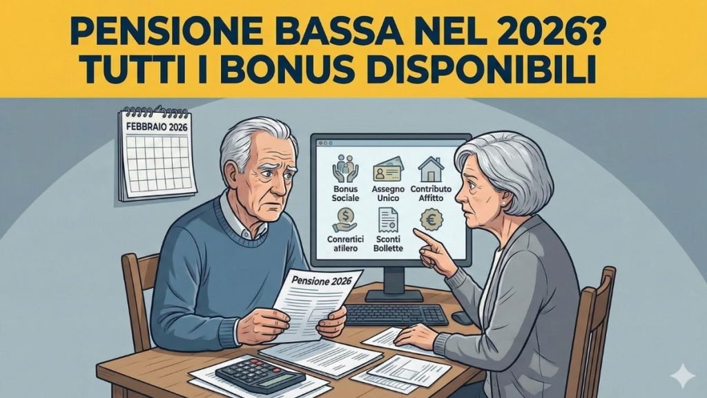 Pensione bassa nel 2026