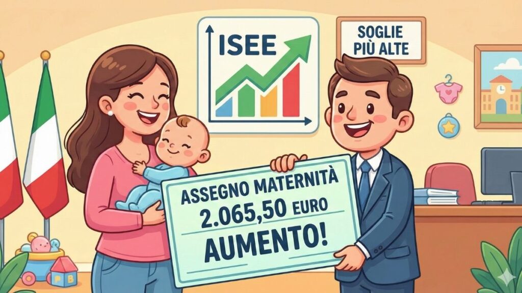 Assegno di maternità aumenti