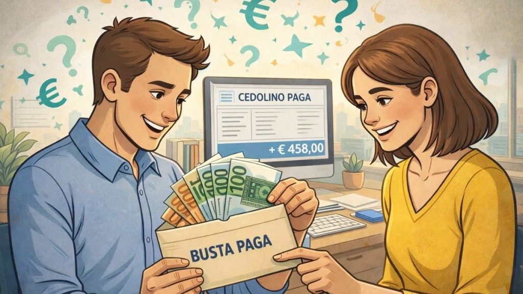 Bonus 458 euro febbraio