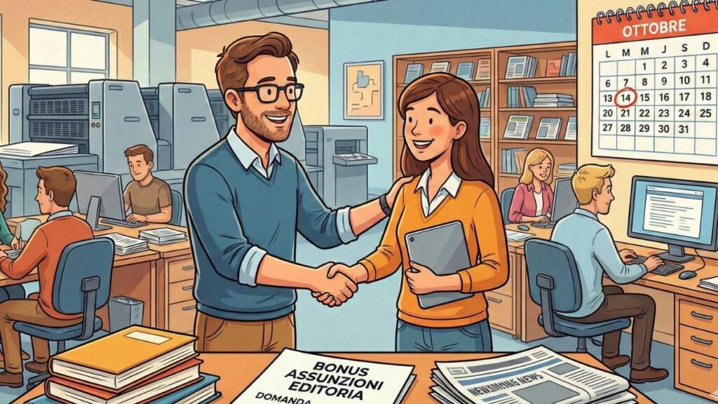 Bonus assunzioni per l'editoria