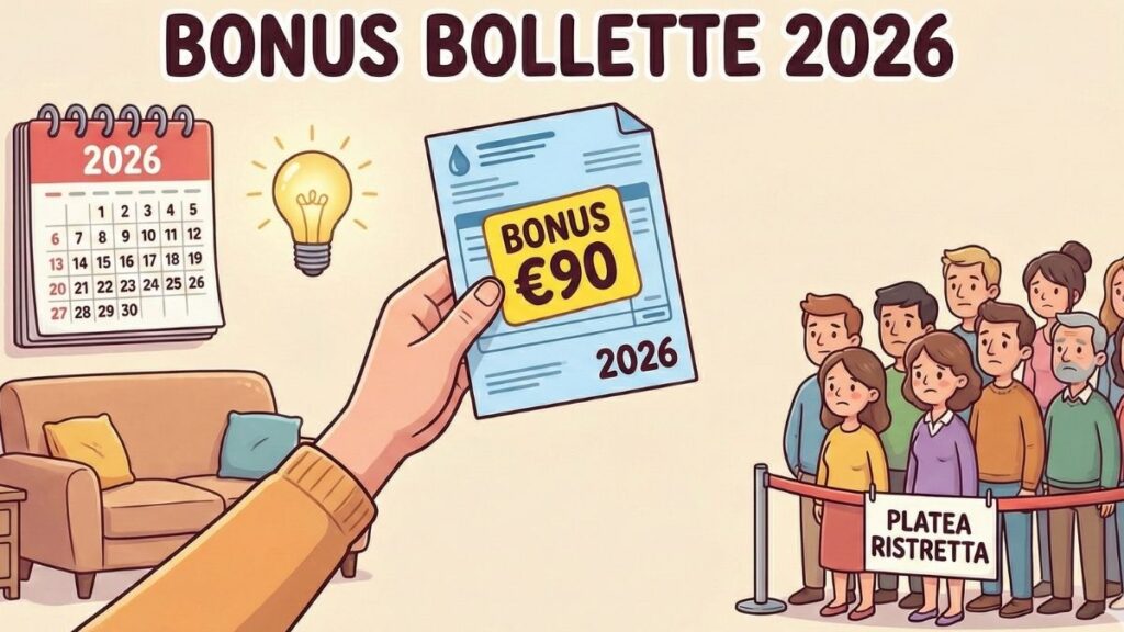 Bonus bollette 2026