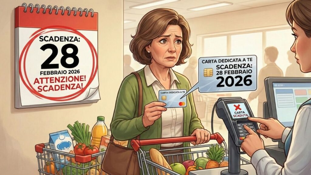 Carta Dedicata a Te scadenza