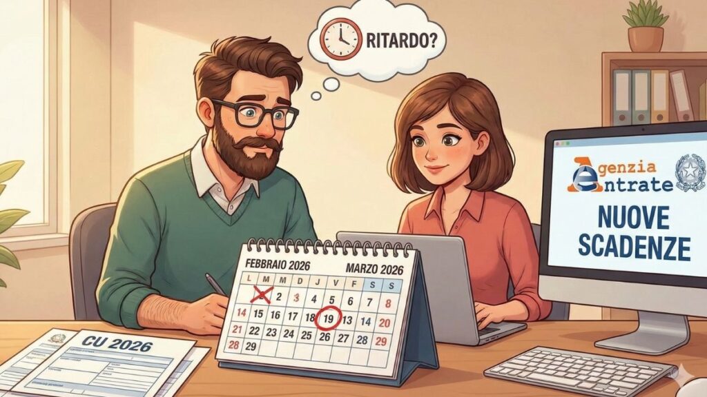 Certificazione unica nuove scadenze