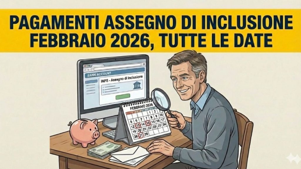 Pagamenti Assegno di Inclusione febbraio 2026