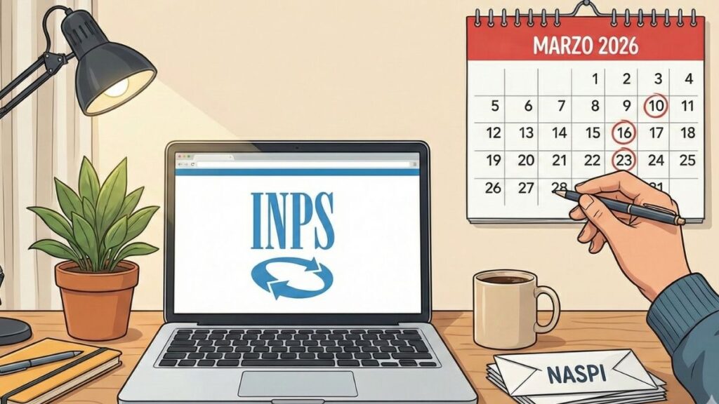 Pagamenti NASpI marzo 2026