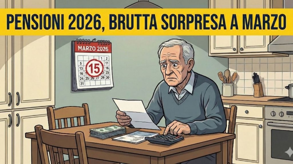 Pensioni marzo 2026