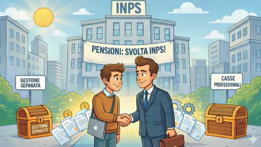 Pensioni svolta INPS