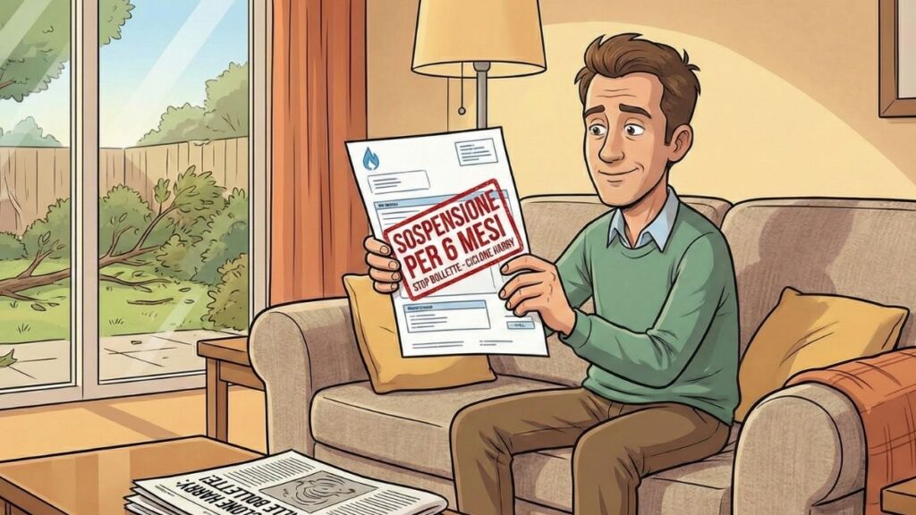 Stop bollette per sei mesi