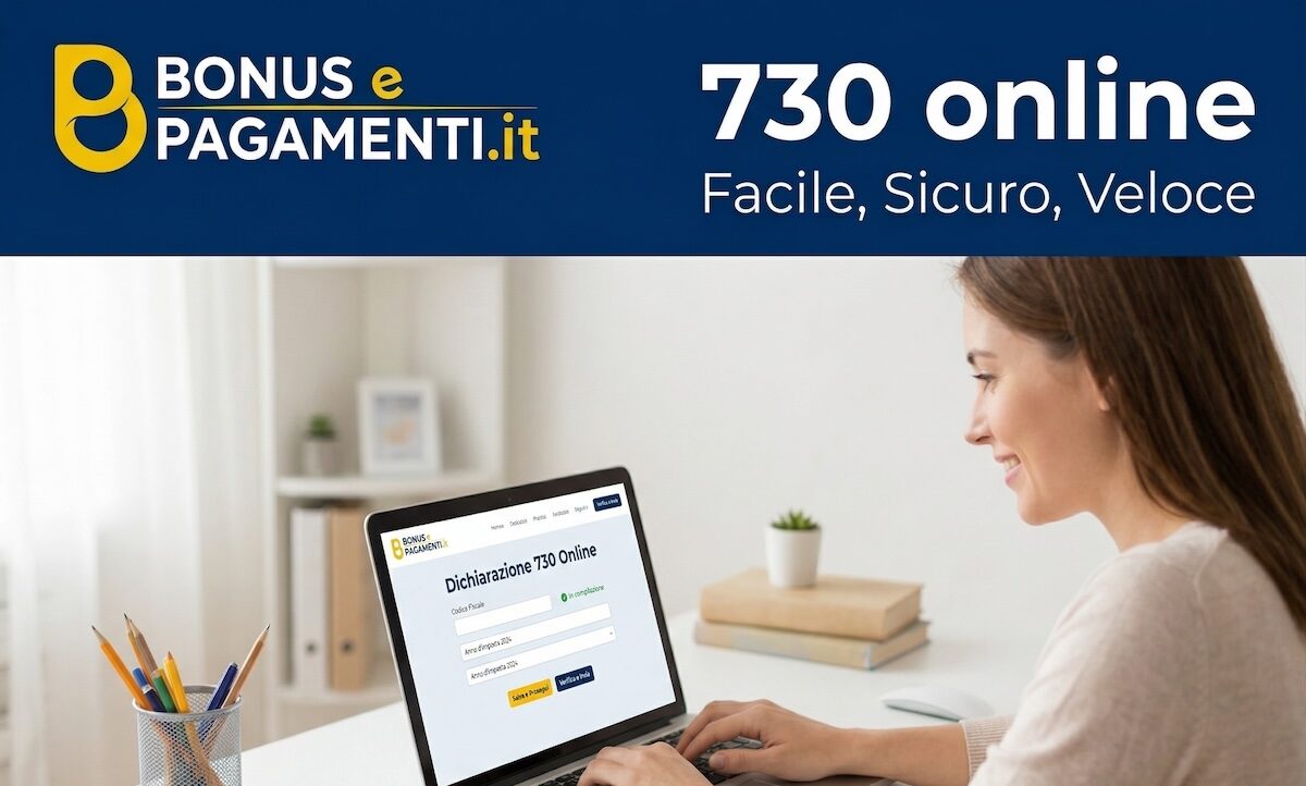 Registrazione 730 online, facile e veloce