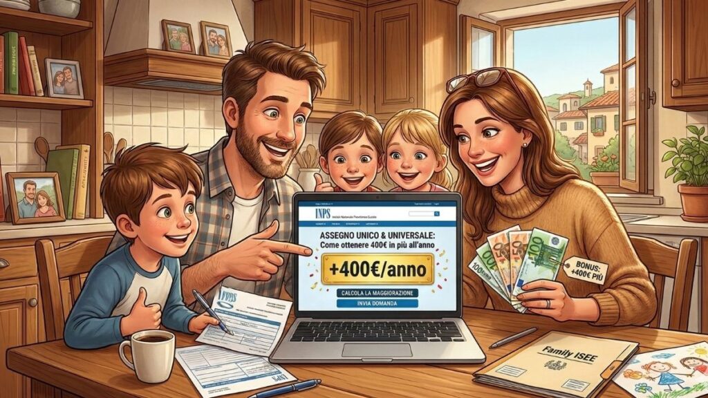 Assegno Unico 400 euro