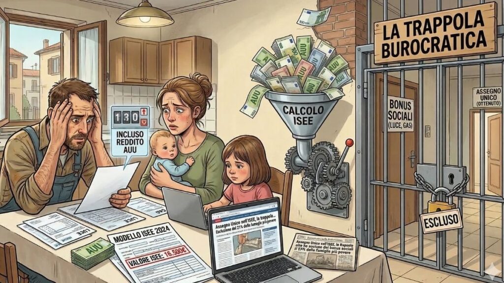 Assegno Unico nell'ISEE