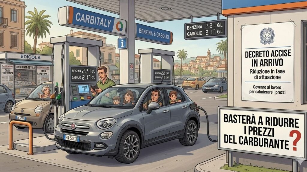 Accise benzina e gasolio