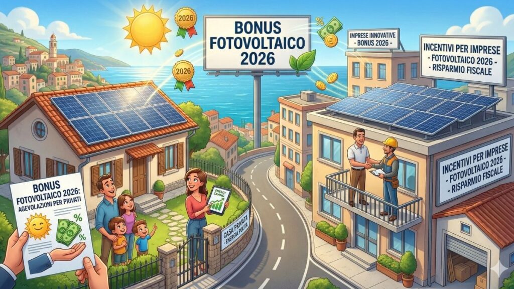 Bonus fotovoltaico 2026
