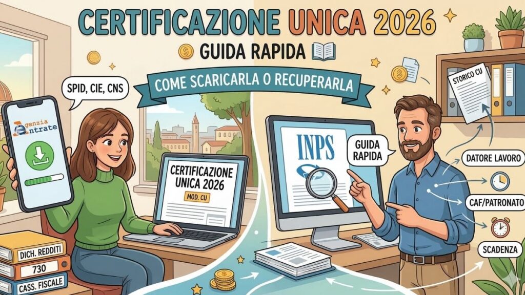Certificazione Unica 2026 guida