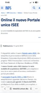 ISEE per prestazioni familiari: guida rapida per controllarlo sul sito INPS