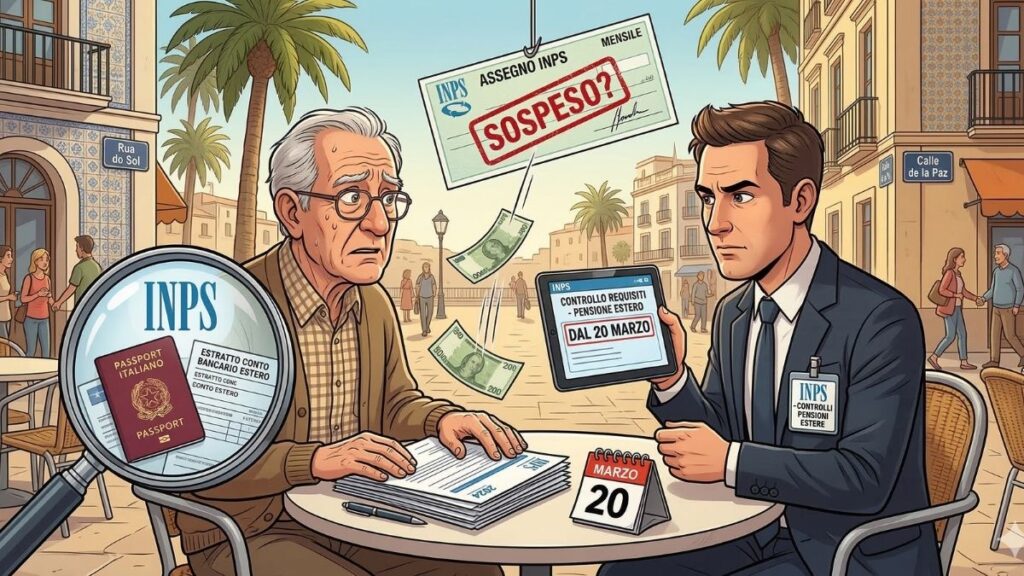 Pensioni all'estero e controlli