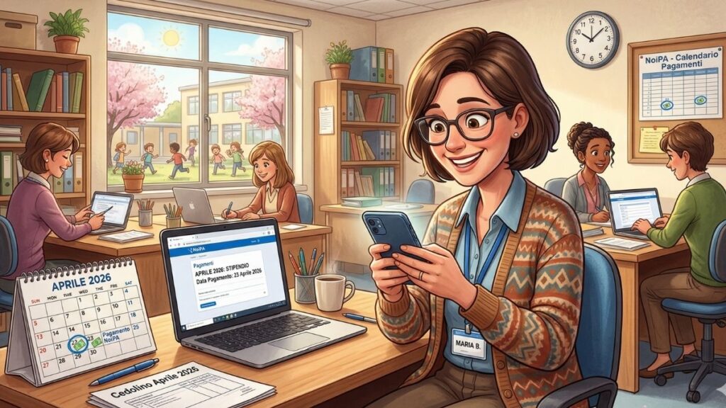 Stipendi NoiPA aprile 2026