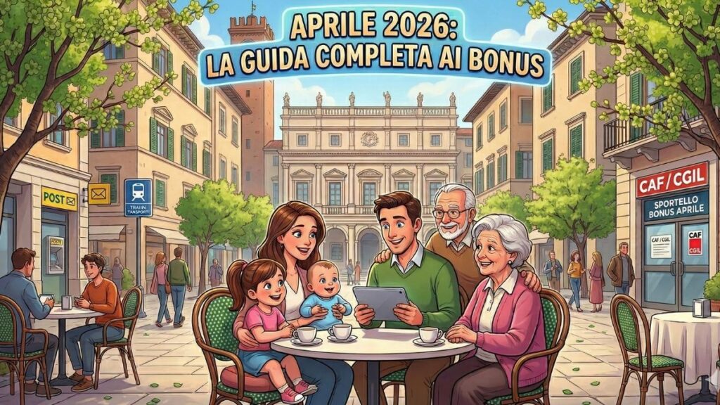 Bonus aprile 2026