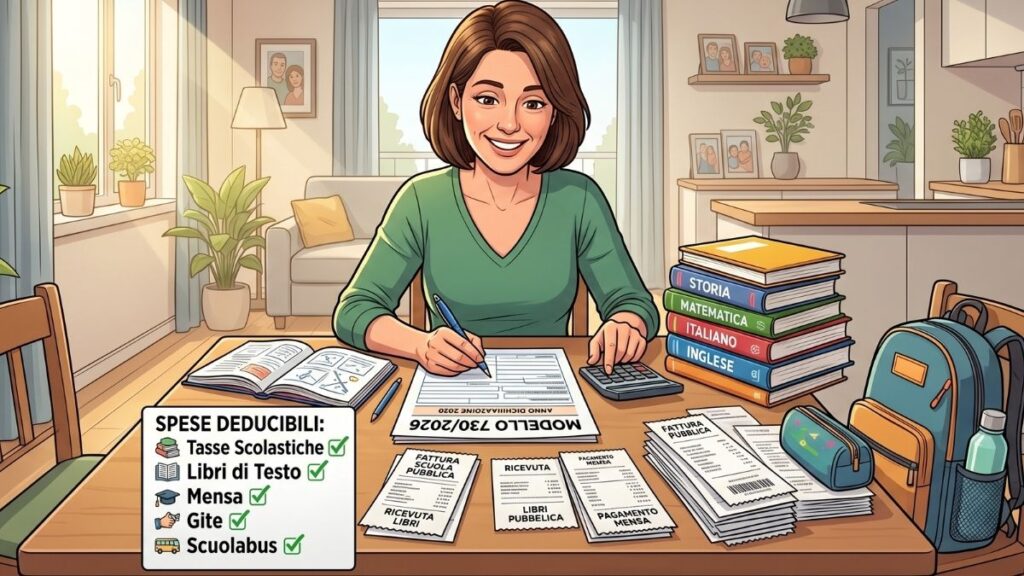 Detrazioni scuola 2026