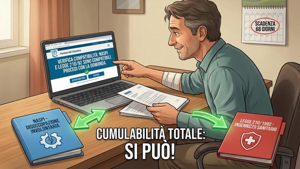 NASpI e indennizzo vaccinazioni