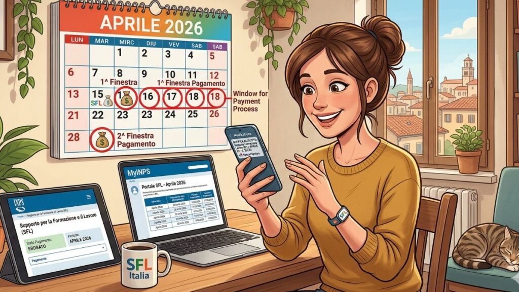 Pagamenti SFL aprile 2026