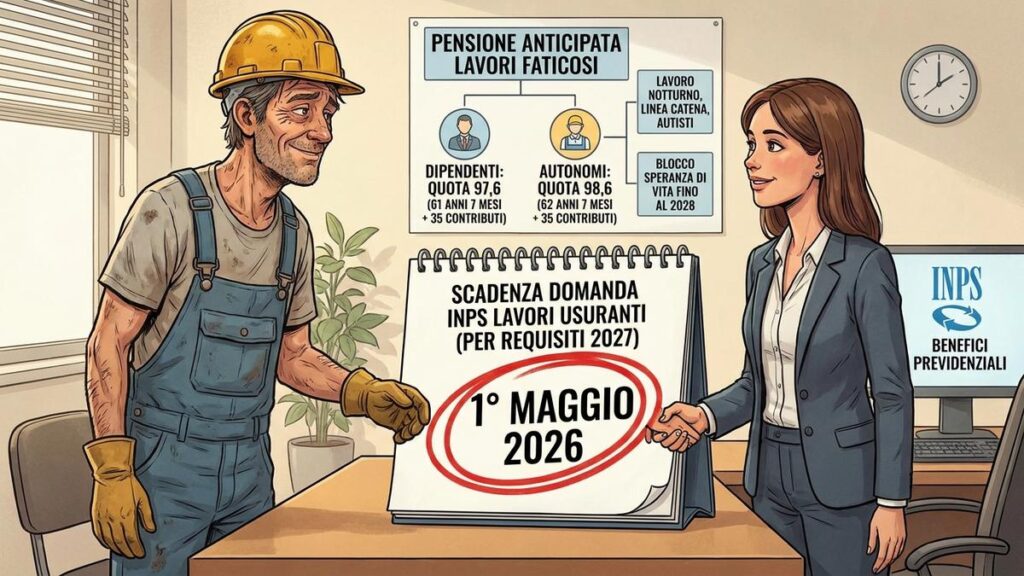 Pensione anticipata e lavori usuranti