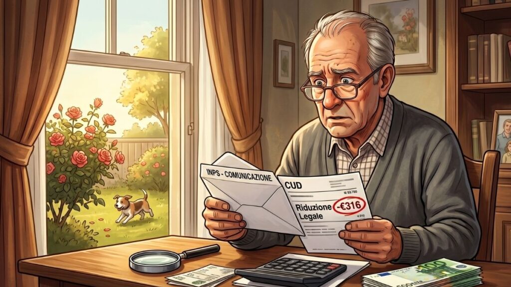 Pensioni, legali i tagli fino a 316 euro