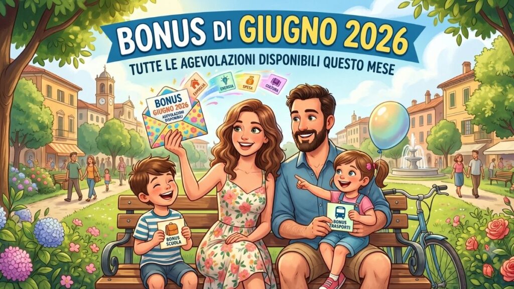 Bonus giugno 2026