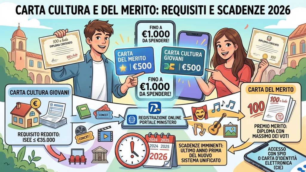 Carta cultura giovani e del merito