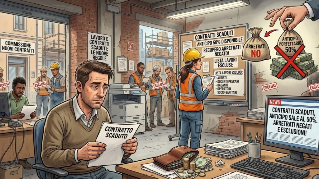 Lavoro e contratti scaduti