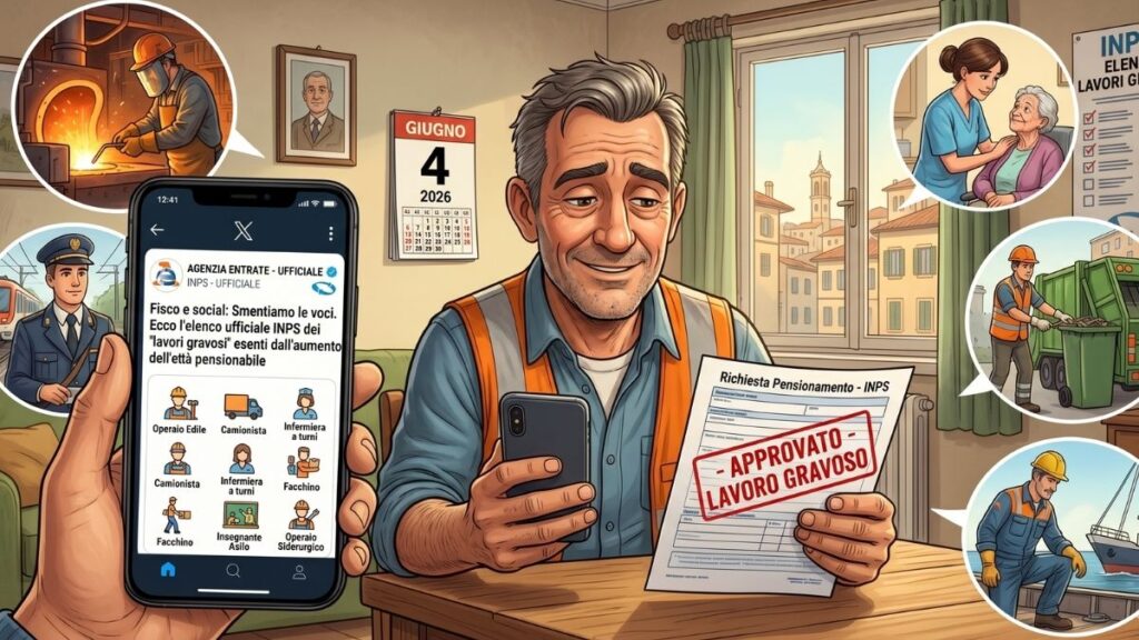 Pensioni lavori gravosi