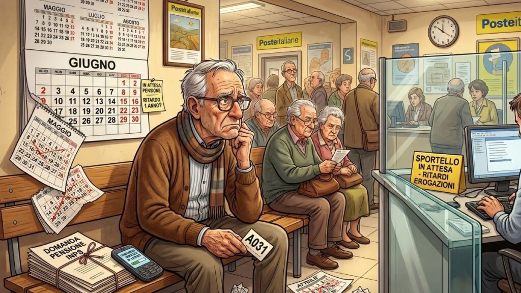 Pensioni in ritardo