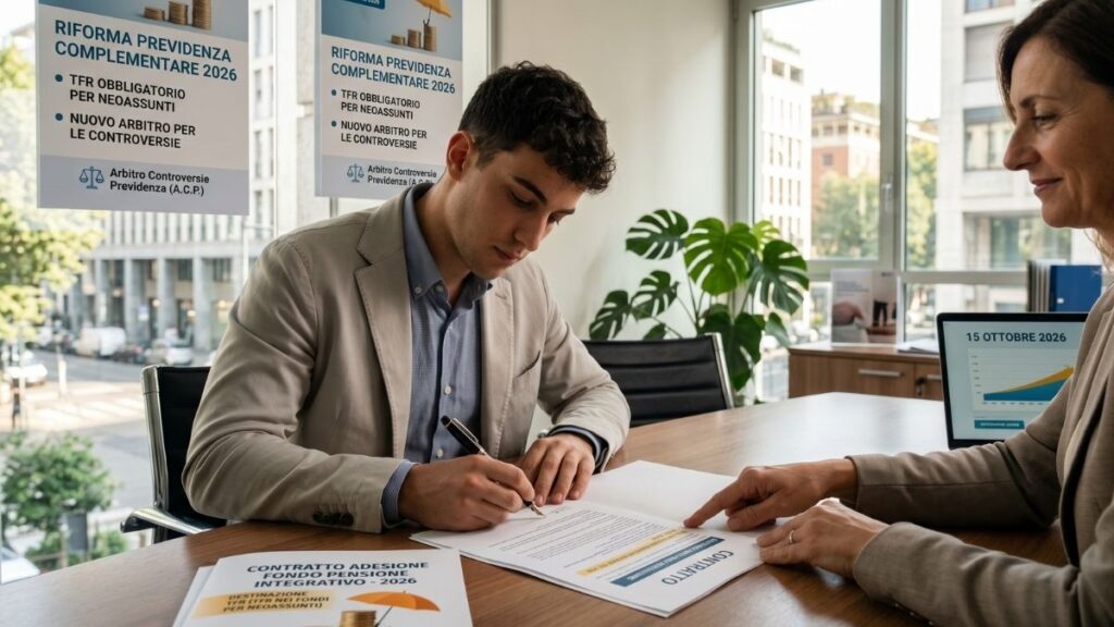 Riforma previdenza complementare 2026