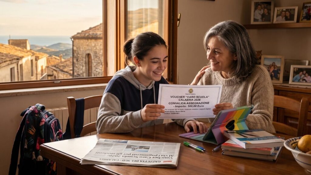 Voucher "Caro Scuola" Calabria 2026