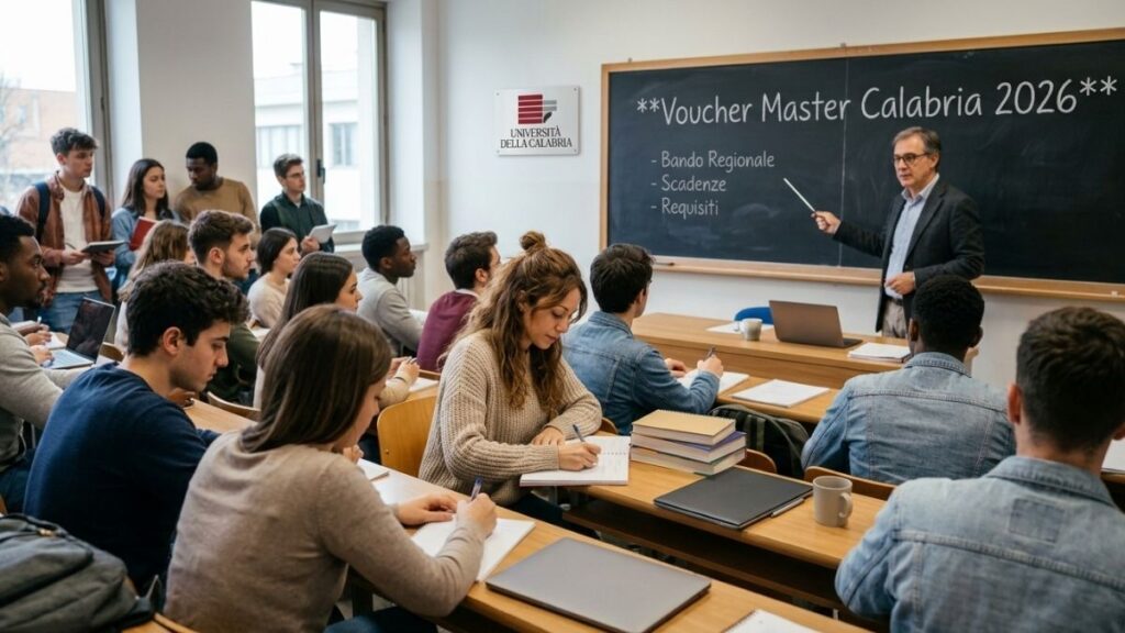 Voucher Master Calabria 2026