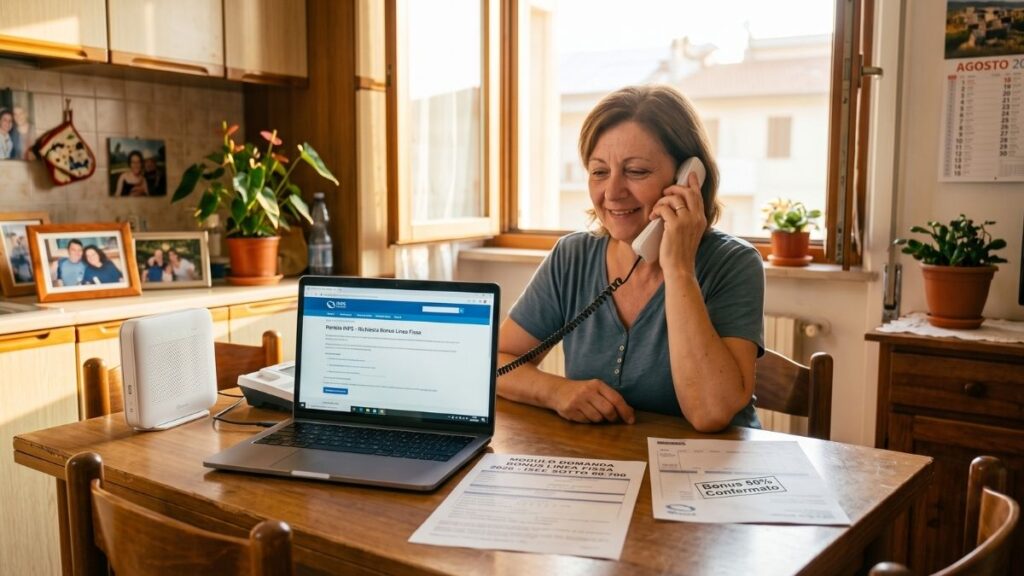 Bonus telefono fisso 2026