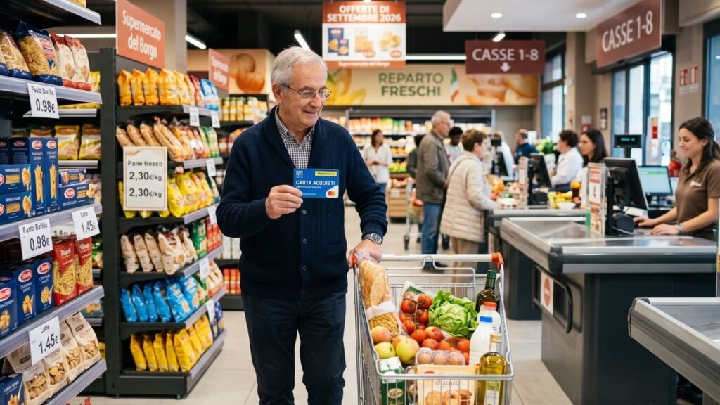 Pagamenti Carta Acquisti settembre 2026
